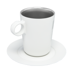The DayBreak Café Latte Cup & Stillness Saucer | 10.6 OZ